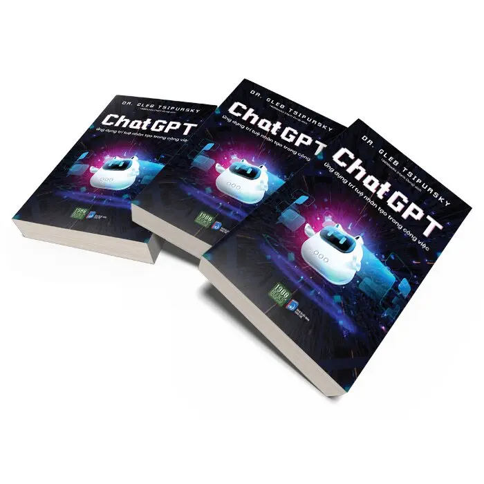 Combo 4 cuốn ChatGPT ChatGPT thực chiến AI 50 AI Công cụ nâng cao hiệu suất 5