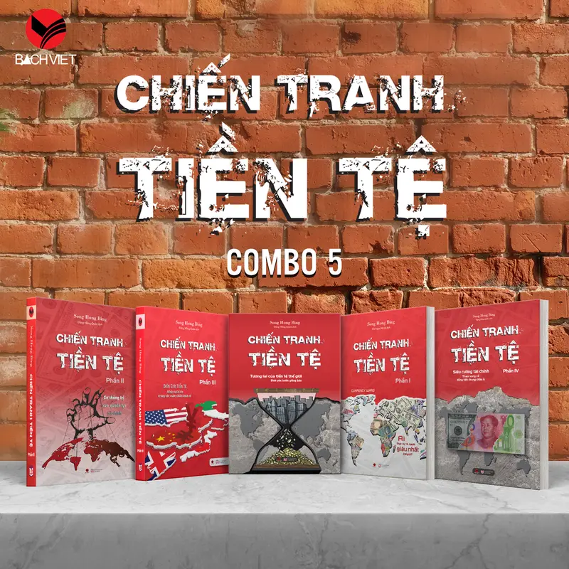 Combo Trọn Bộ 5 Cuốn Chiến Tranh Tiền Tệ 1