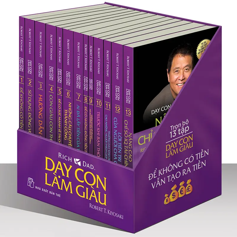 Sách - Dạy Con Làm Giàu (Trọn Bộ 13 Tập) - NXB Trẻ 2